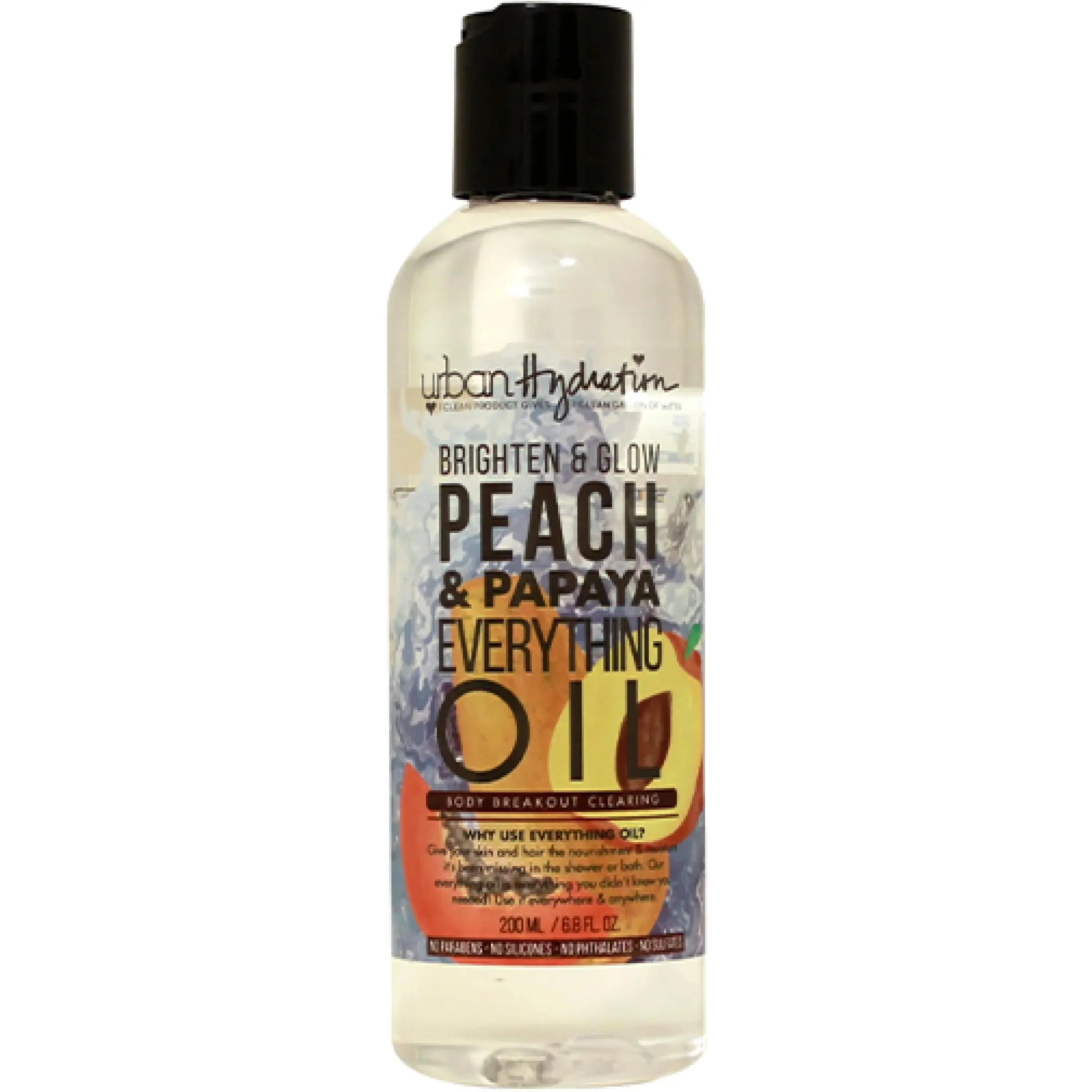 Brighten & Glow Peach & Papaya Bath Essentials 3pc Set Urban Hydration