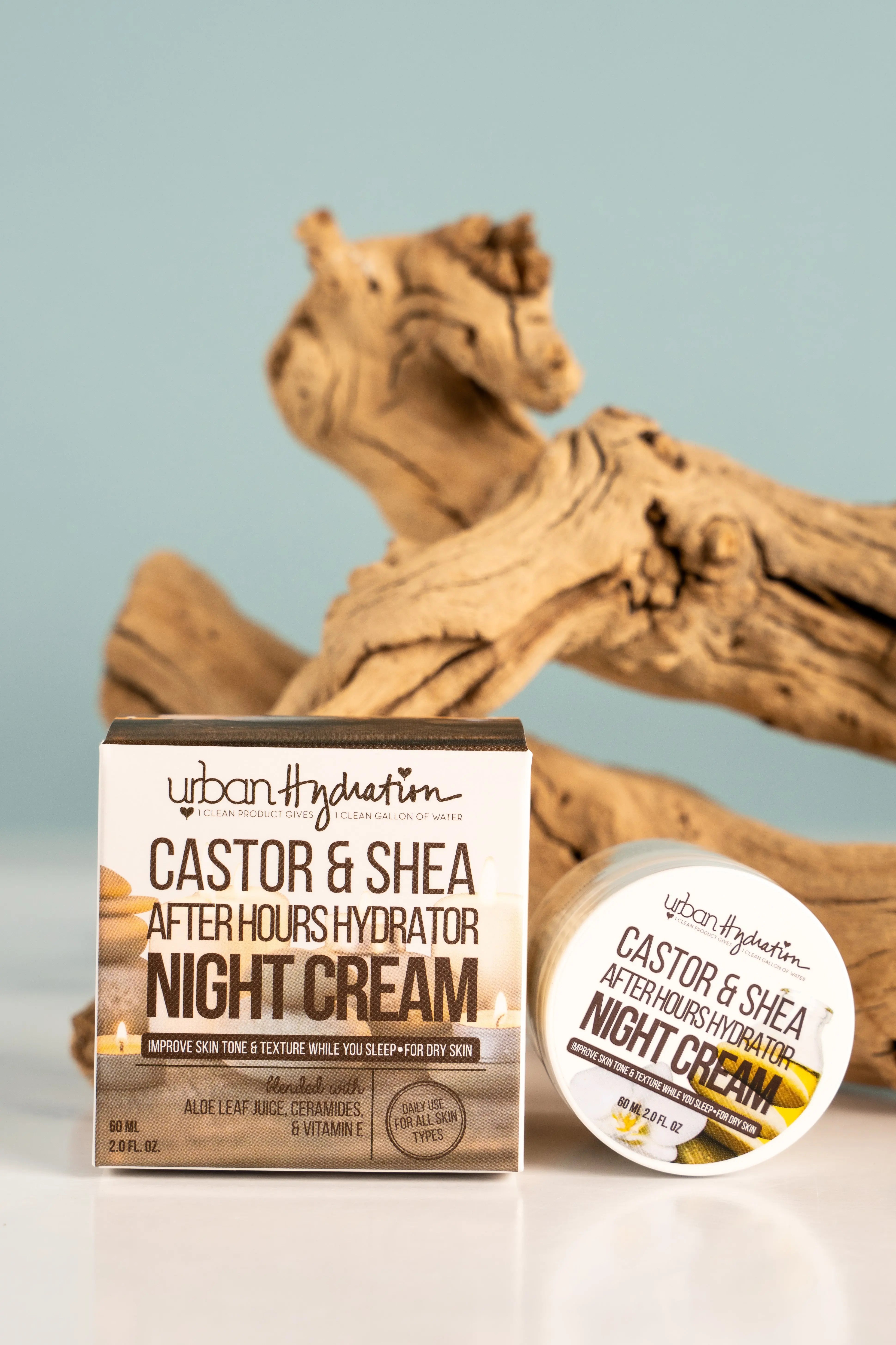 Urban Hydration Nourish & Rehydrate Castor & Shea Night Cream Urban Hydration Urban Hydration Nourish & Rehydrate Castor & Shea Night Cream Skincare  Urban Hydration