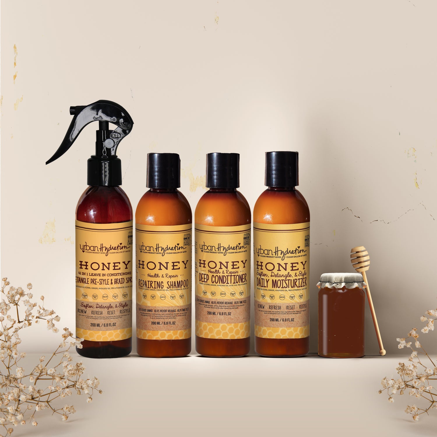 Honey Health & Repair 4pc Set - 6.8oz Collection