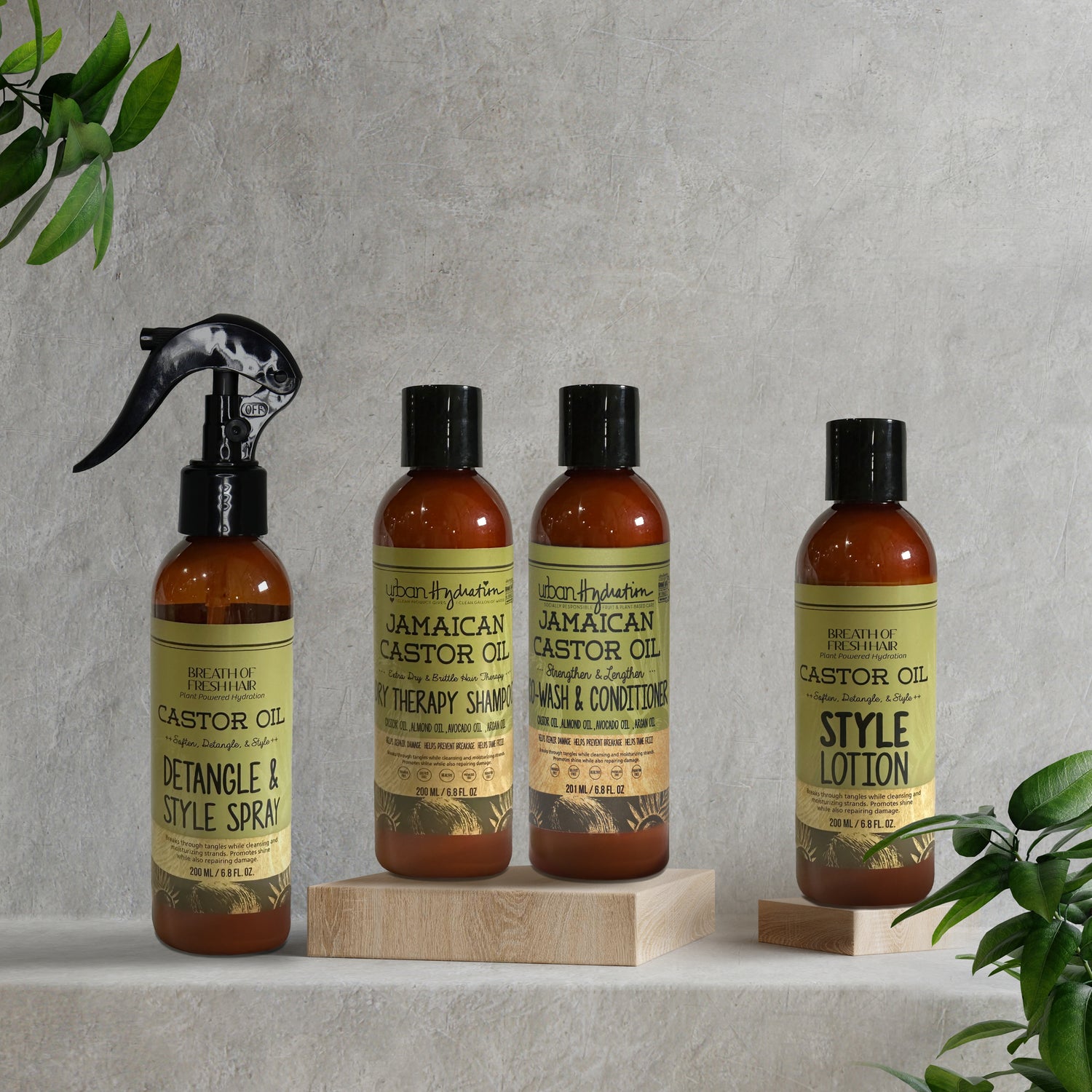 Jamaican Castor Oil Mini Everything 4pc Set