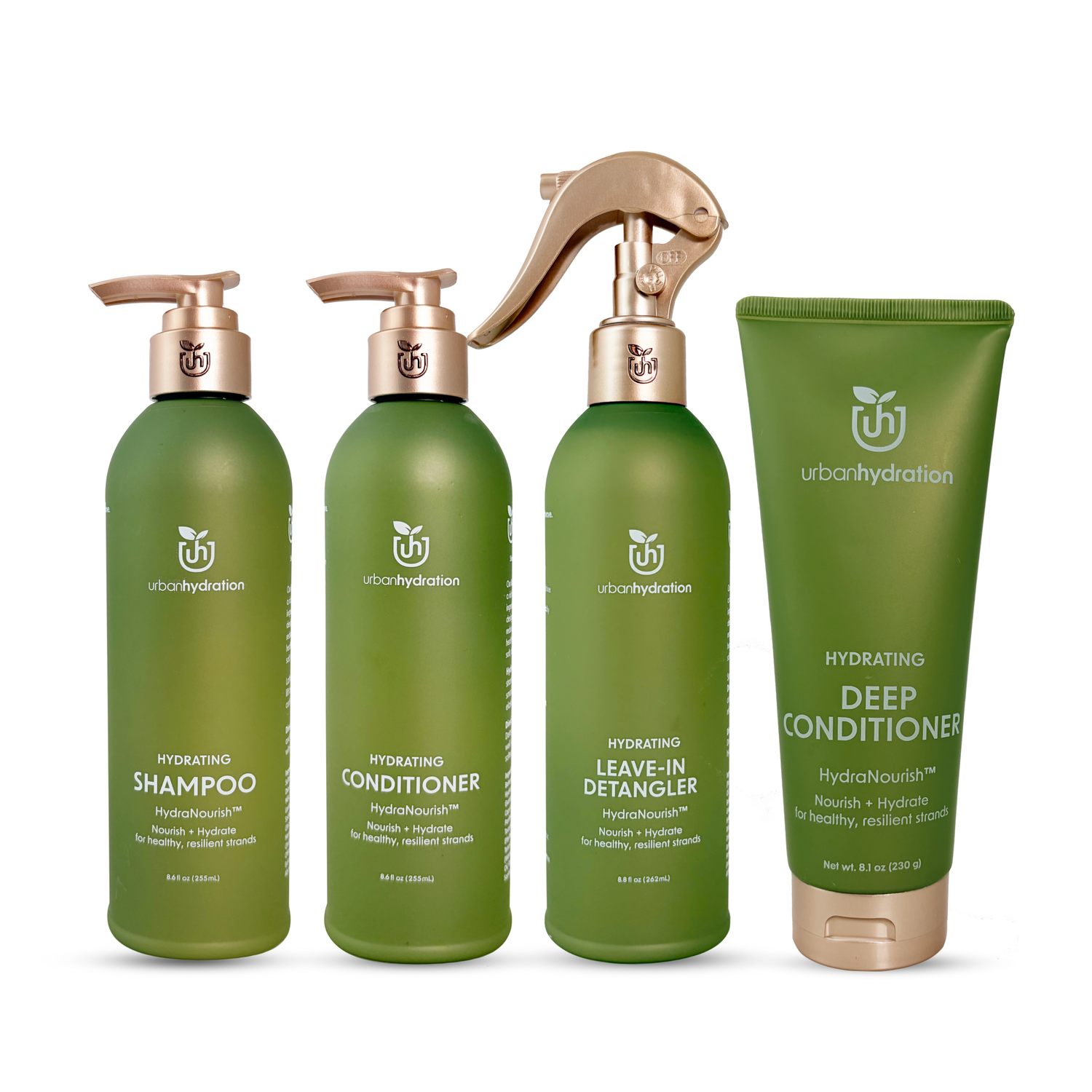 Quench & Hydrate™ HydraNourish™ Collection 4 PC CUSTOMIZABLE CONDITIONING SYSTEM