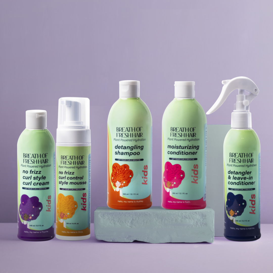 Breath of Fresh Hair Kids Detangler & Leave-In Conditioner