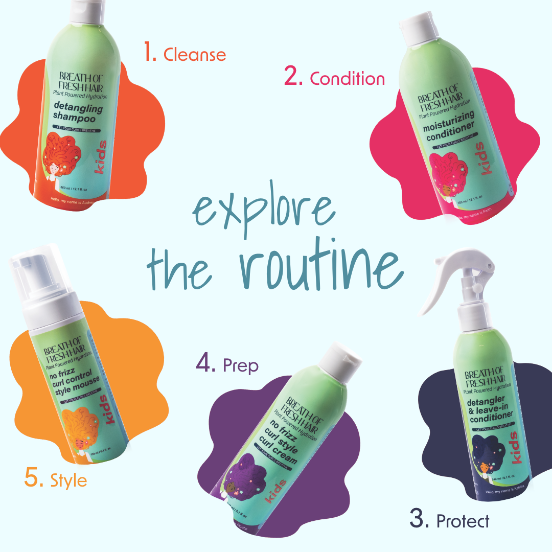 Breath of Fresh Hair Kids Detangler & Leave-In Conditioner