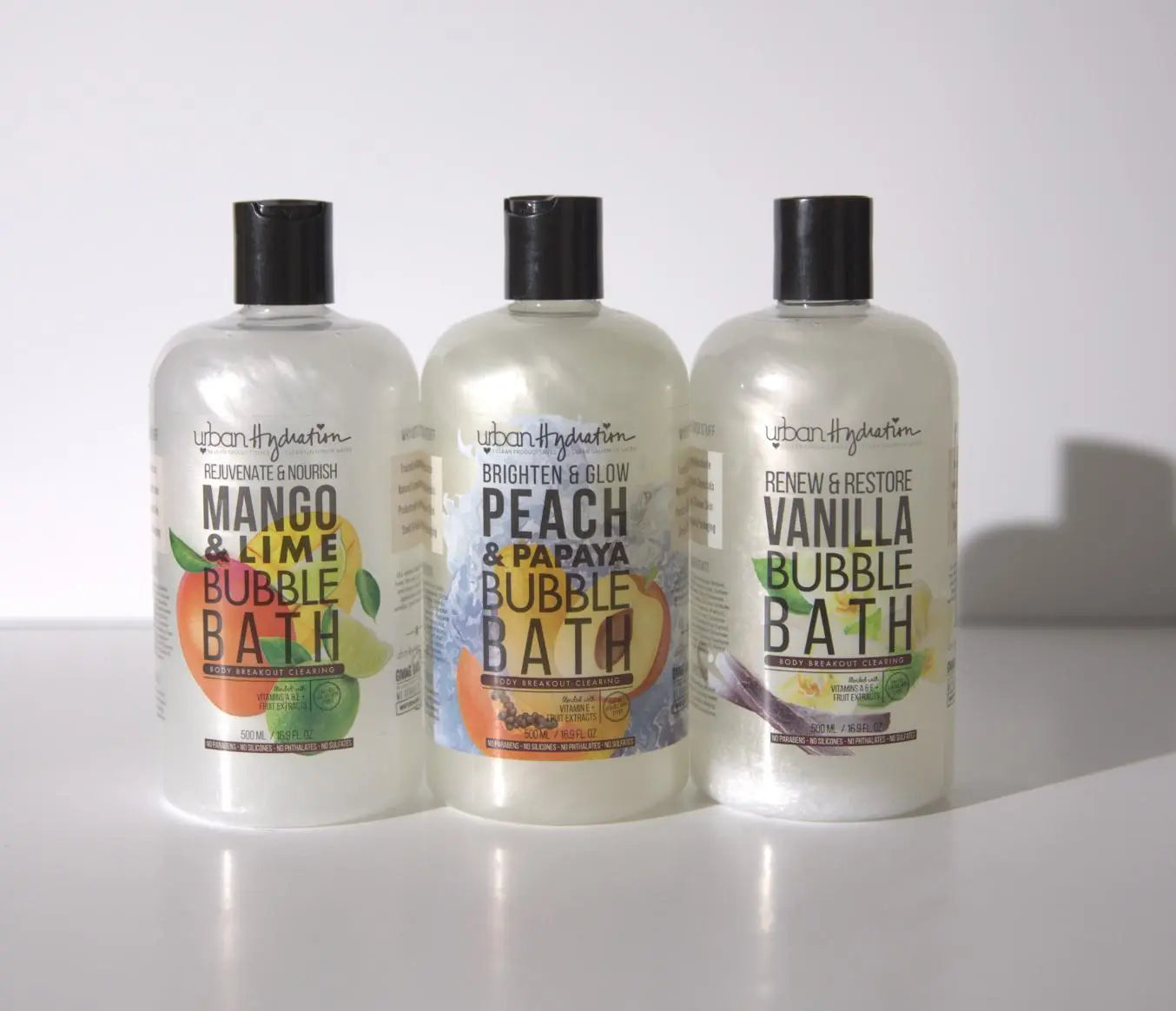 Bubble Bath 3pc Set Urban Hydration