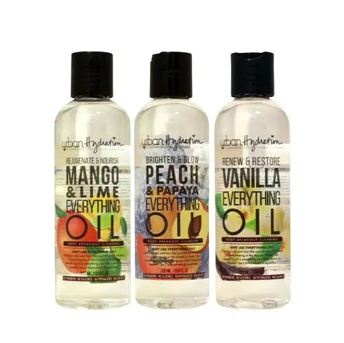 Triple LUHV Everything Oil – Body Oil 3pc Set Urban Hydration