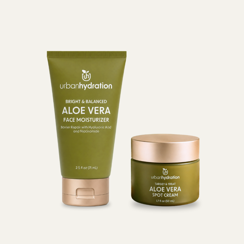 Urban Hydration Aloe Vera Moisturize & Treat 2pc Set-Face Moisturizer & Spot Cream