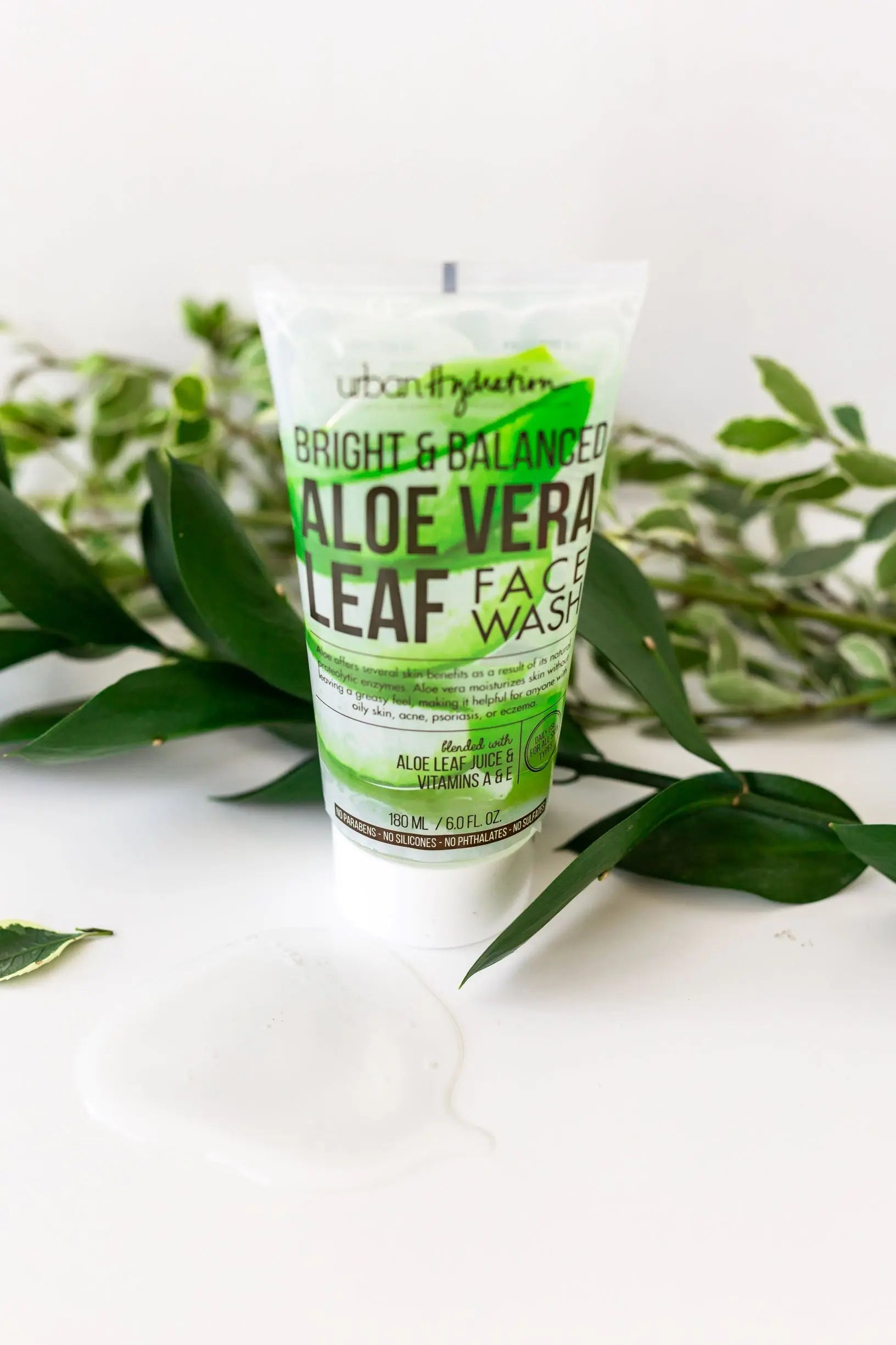 Urban Hydration Bright & Balanced Aloe Vera Leaf Face Wash Urban Hydration Urban Hydration Bright & Balanced Aloe Vera Leaf Face Wash Skincare  Urban Hydration