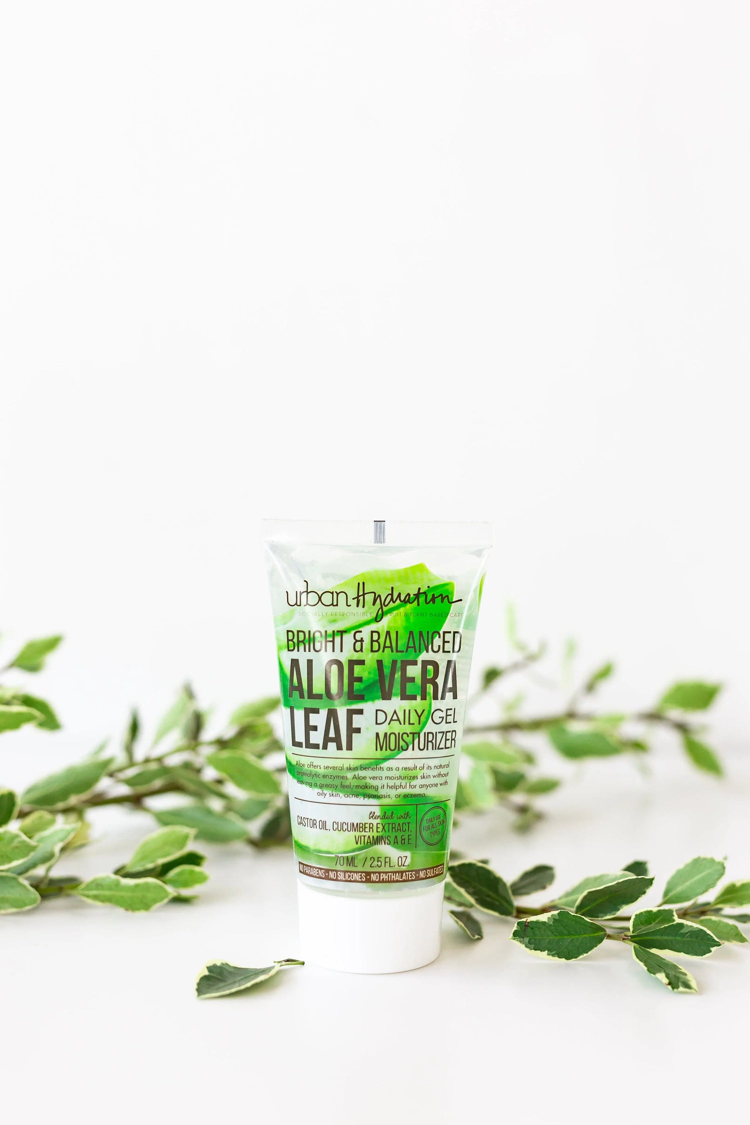 Urban Hydration Bright & Balanced Aloe Vera Leaf Gel Moisturizer and Serum Urban Hydration Urban Hydration Bright & Balanced Aloe Vera Leaf Gel Moisturizer and Serum Skincare  Urban Hydration