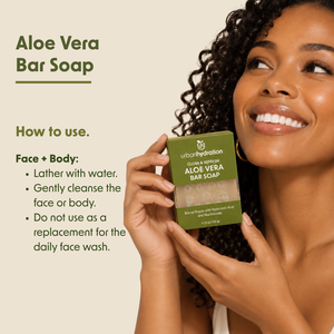 Aloe Vera Bright + Balanced Bar Soap