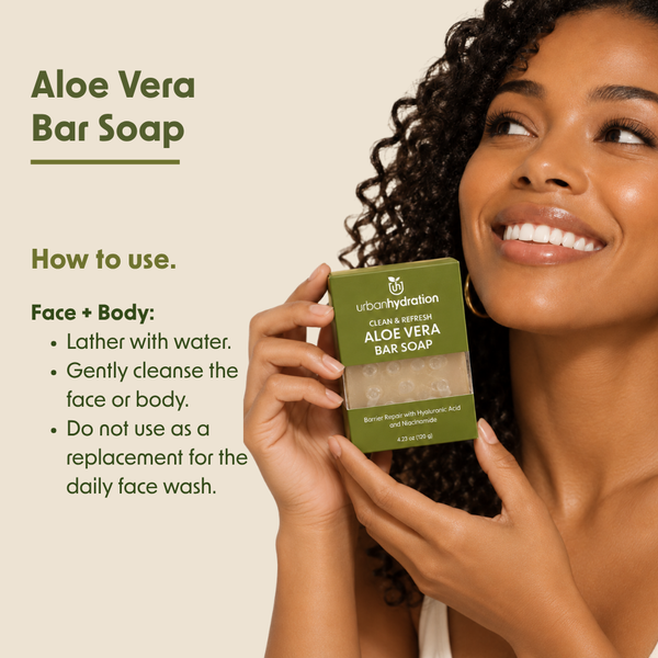 Aloe Vera Bright + Balanced Bar Soap