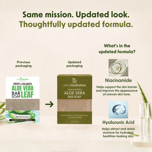 Aloe Vera Bright + Balanced Bar Soap