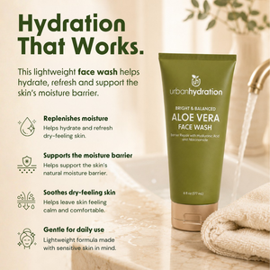 Aloe Vera Bright + Balanced Face Wash