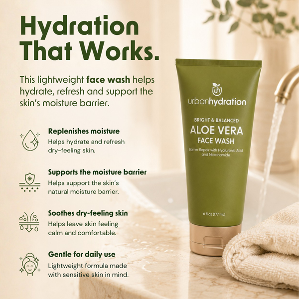 Aloe Vera Bright + Balanced Face Wash