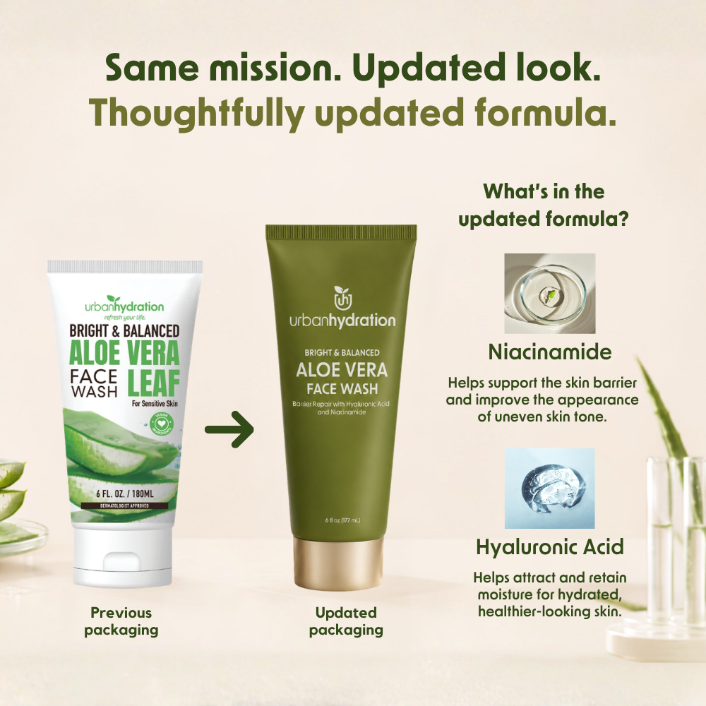 Urban Hydration Aloe Vera Leaf Face Wash