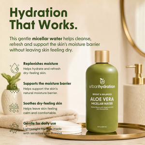 Aloe Vera Bright + Balanced Micellar Water | 10 oz