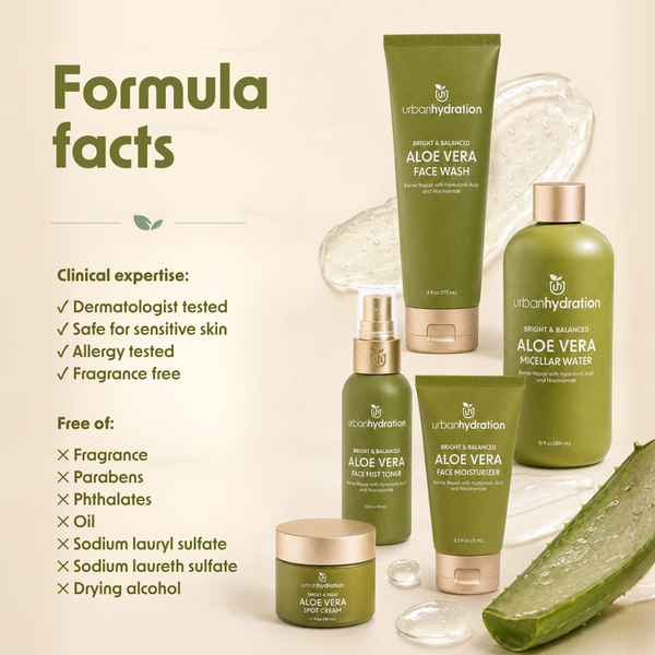 Aloe Vera Bright + Balanced Micellar Water | 10 oz
