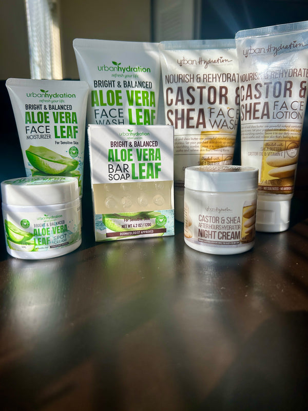 Urban Hydration Castor & Shea Hydrating 2pc Set
