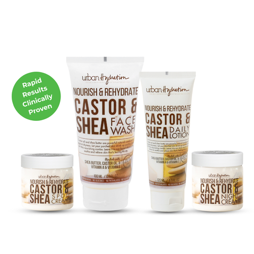 Urban Hydration Castor & Shea Deep Moisture Skincare Set