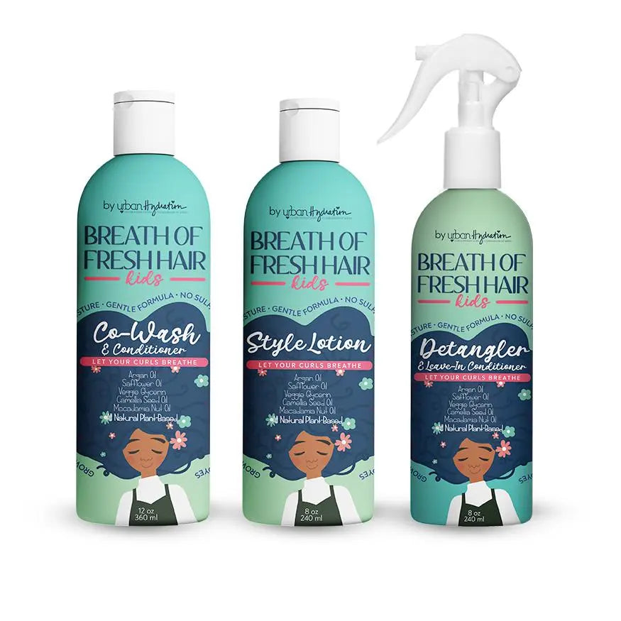 Breath of Fresh Hair Kids Bundle Urban Hydration