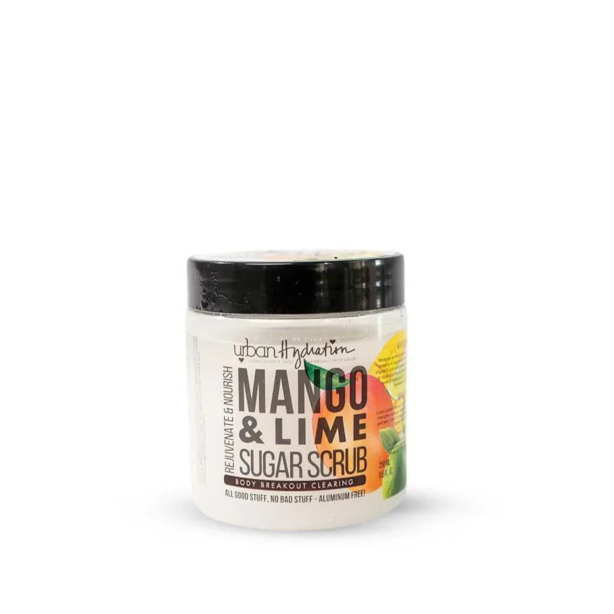 Rejuvenate & Nourish Mango & Lime Sugar Scrub – Body Scrub Urban Hydration