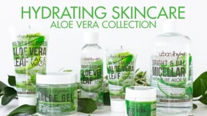 Agua micelar de hoja de aloe vera Bright & Balanced 10 oz | Hidratación urbana