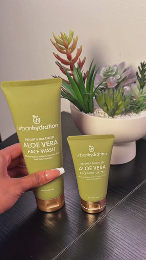 Aloe Vera Bright + Balanced Face Wash
