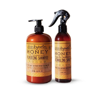 Urban Hydration Honey Health & Repair Shampoo & Detangling Spray 2pc Set Urban Hydration