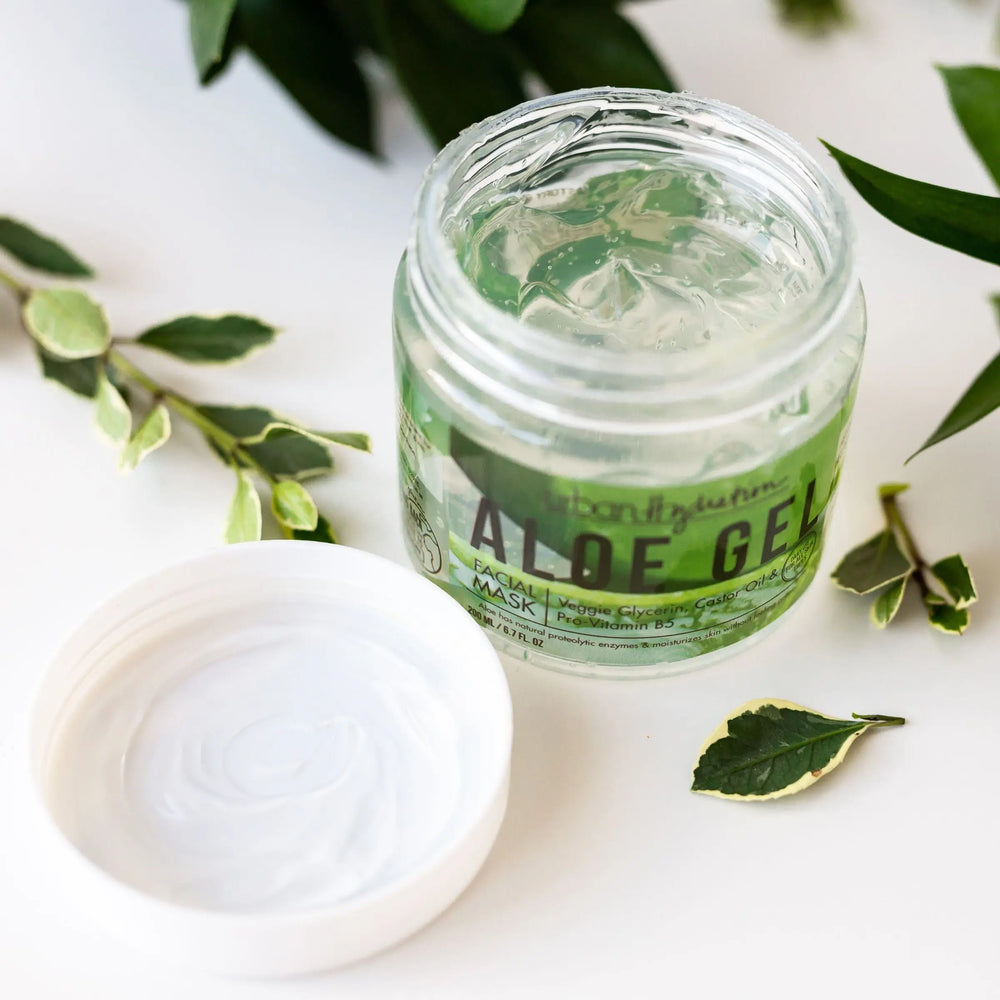 Urban Hydration Bright & Balanced Aloe Vera Leaf Facial Gel Mask Urban Hydration