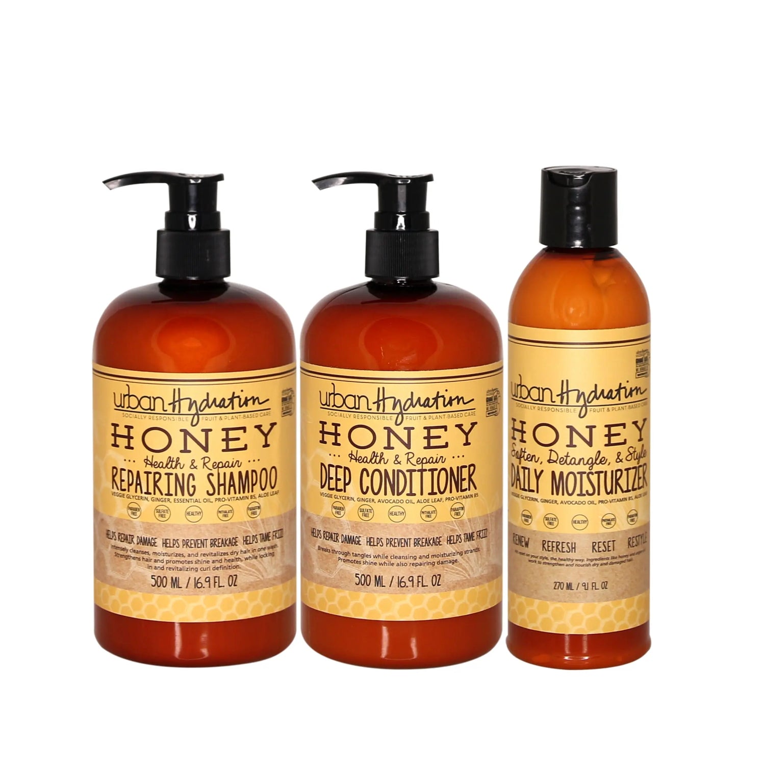 Honey Health & Repair Cleanse & Moisturize 3pc Set