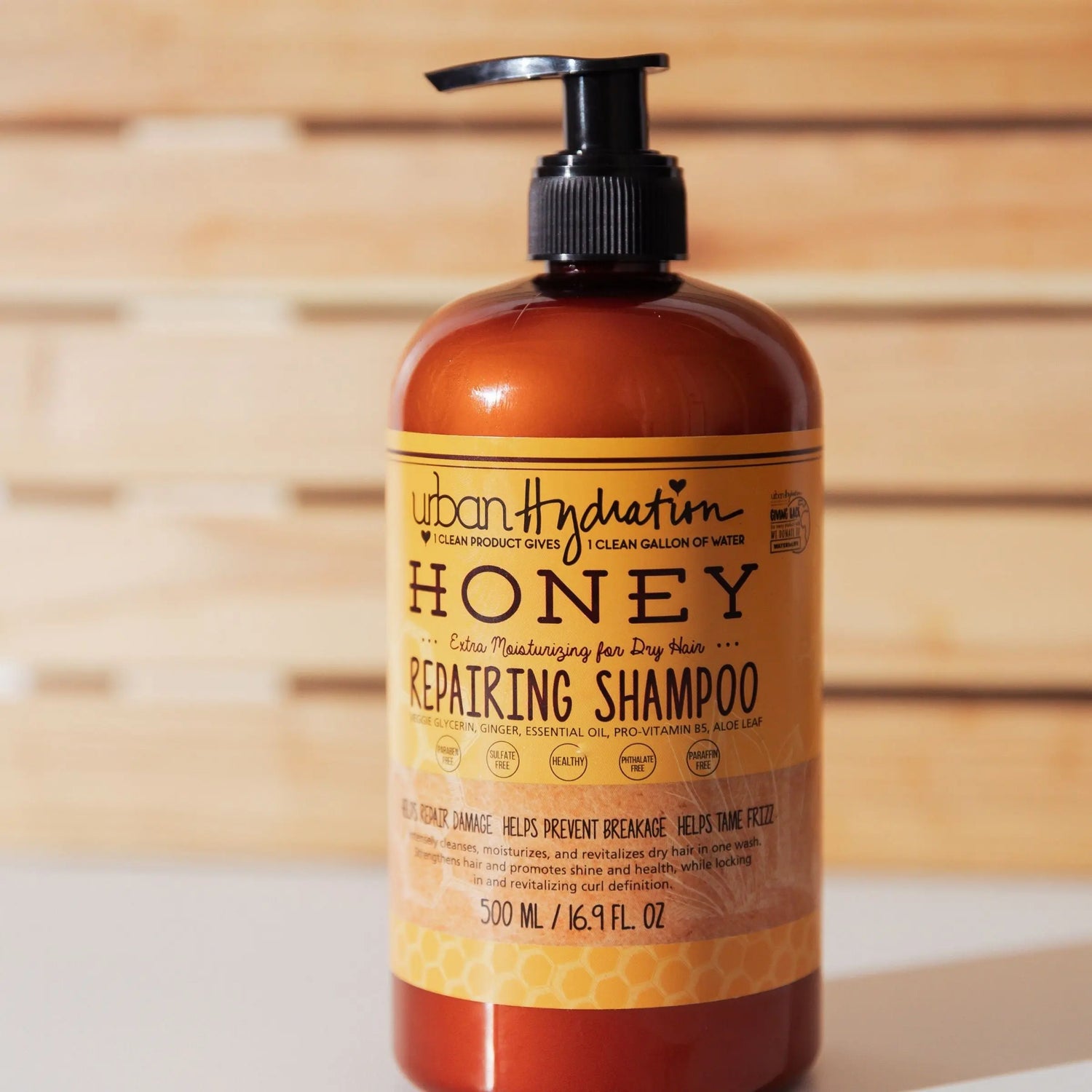 Urban Hydration Honey Health & Repair Shampoo & Detangling Spray 2pc Set Urban Hydration