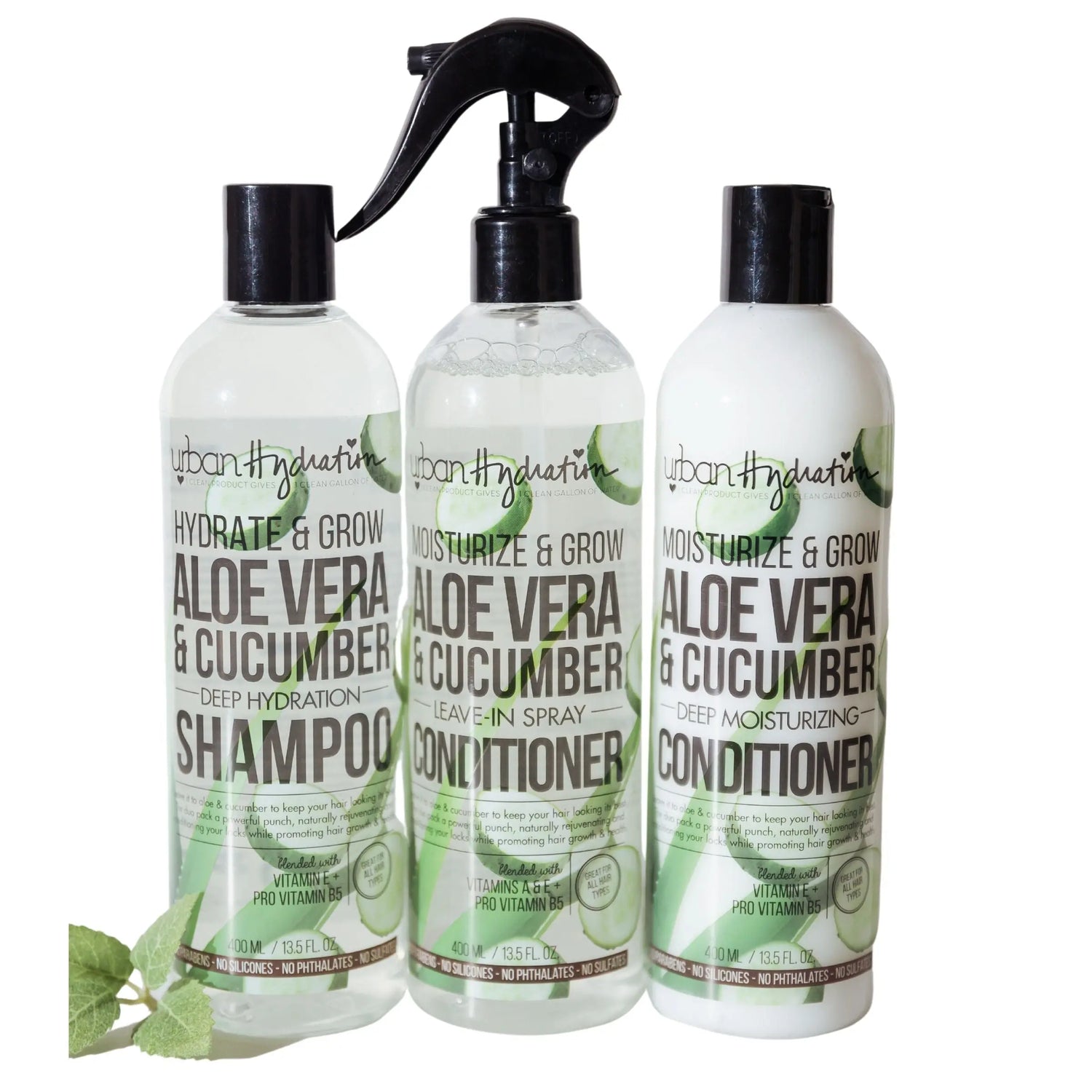 Urban Hydration Hydrate & Grow Aloe Vera & Cucumber Deep Moisturizing Conditioner Urban Hydration