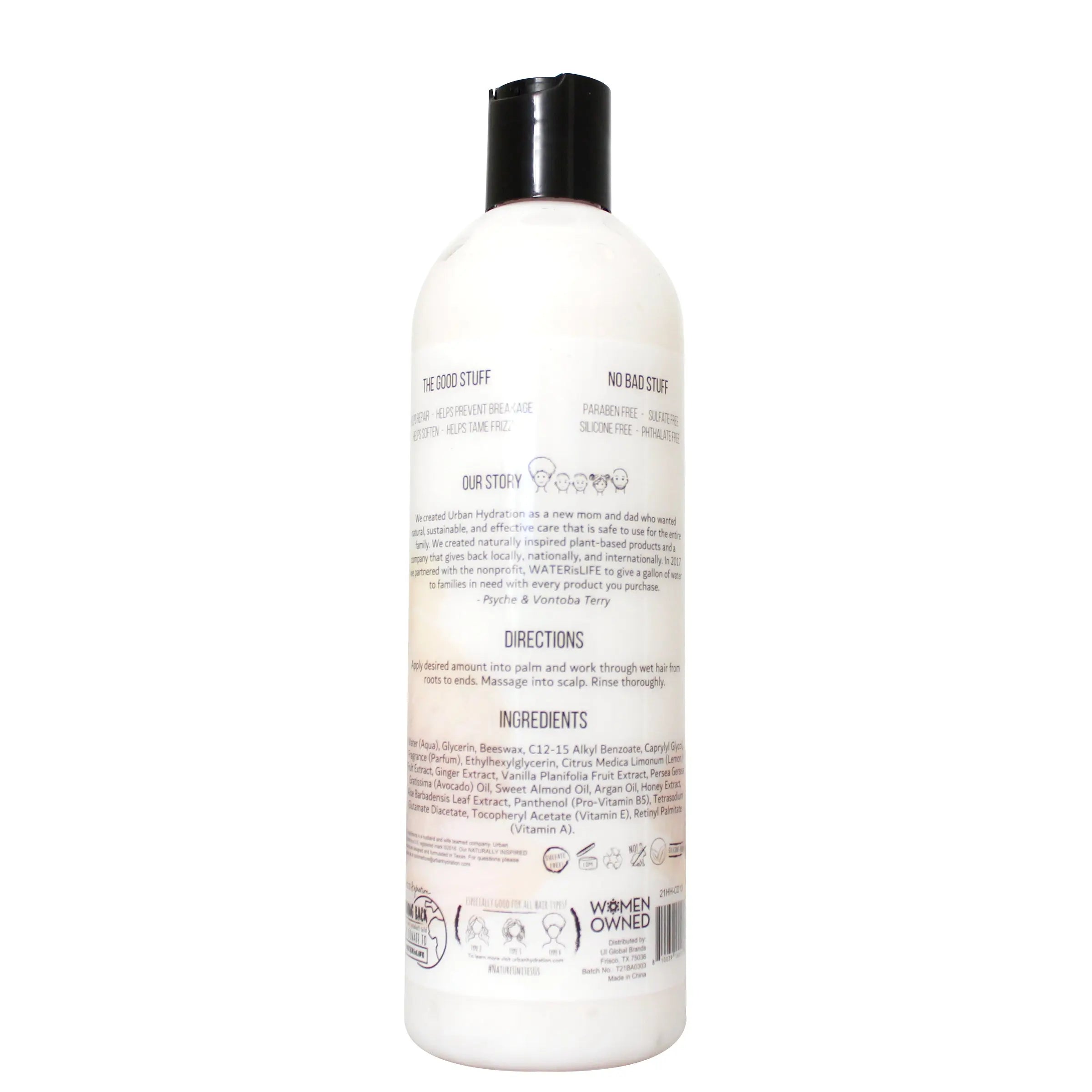 Honey & Lemon Growth & Repair Conditioner Back