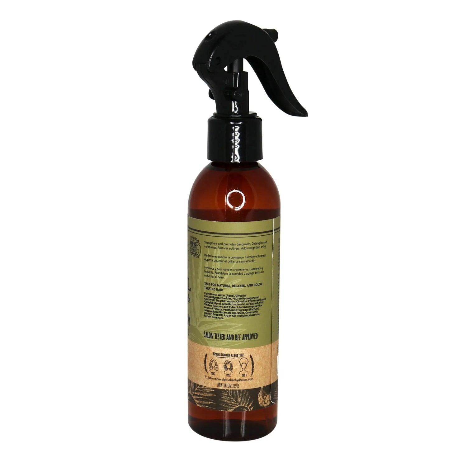 Jamaican Castor Oil Detangle & Style Spray - 6.8 oz Back