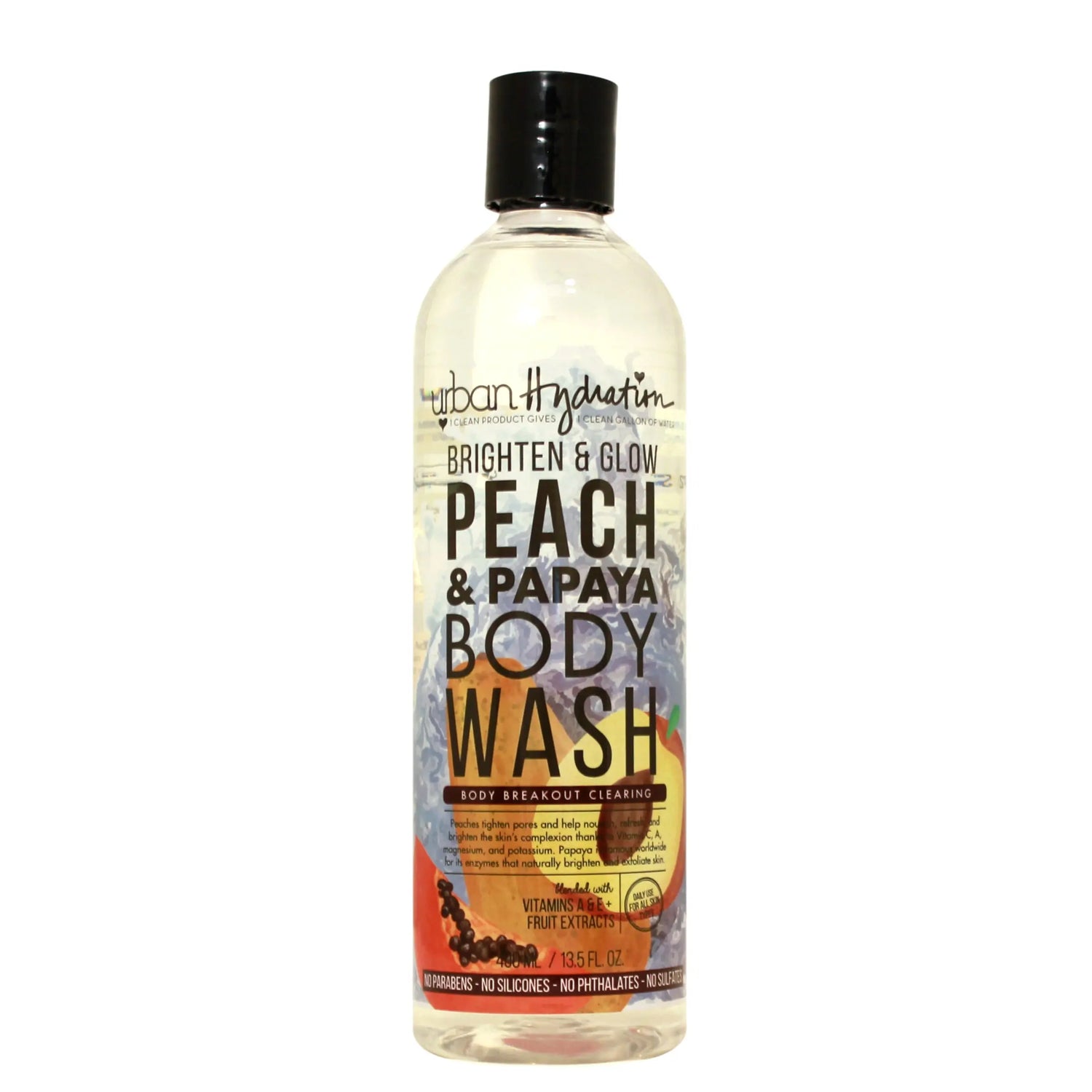 Brighten & Glow Peach & Papaya Body Wash