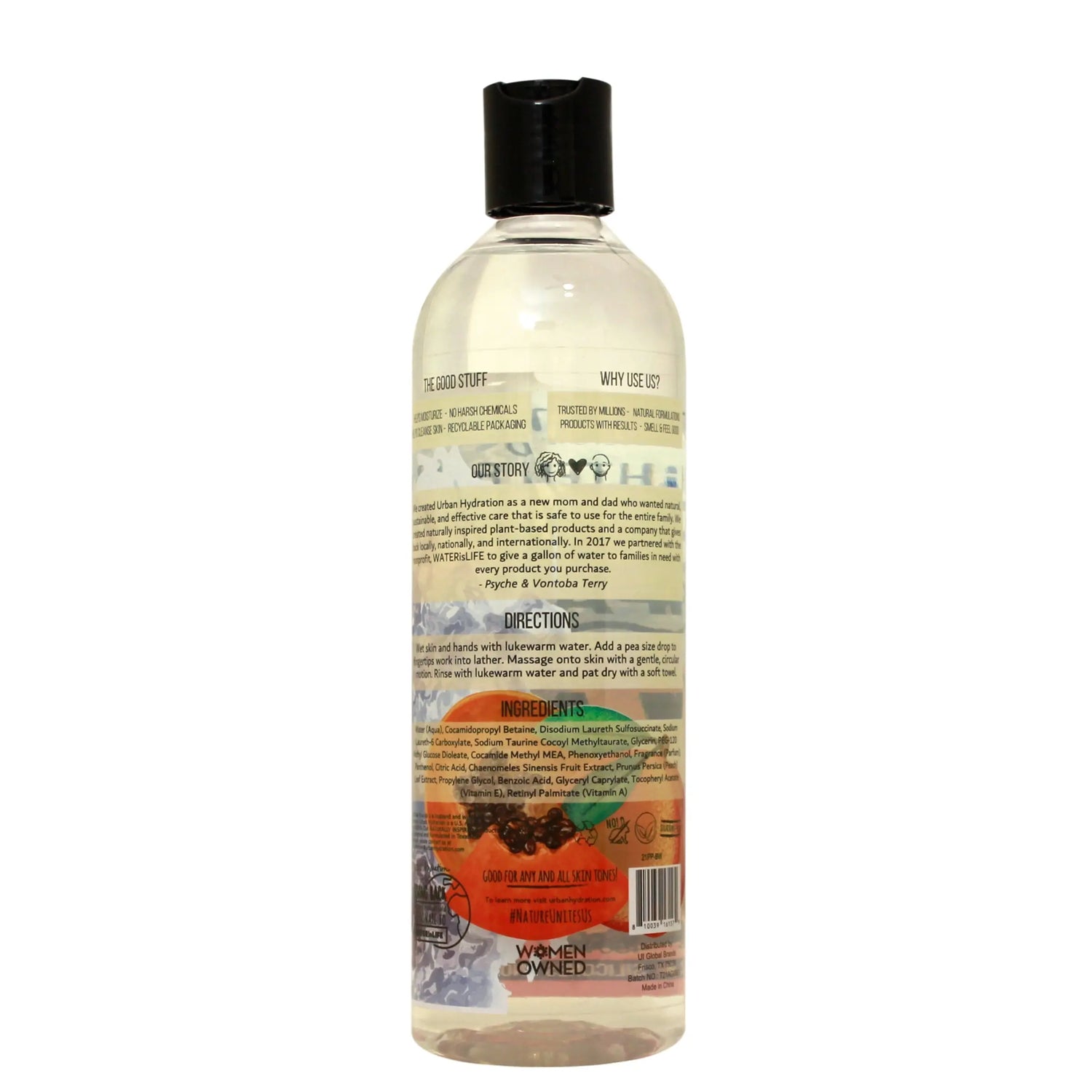 Brighten & Glow Peach & Papaya Body Wash Back