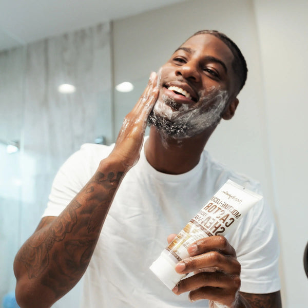 Castor & Shea Face Wash Lifestyle