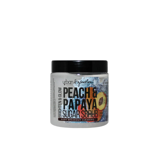 Brighten & Glow Peach & Papaya Sugar Scrub – Body Scrub