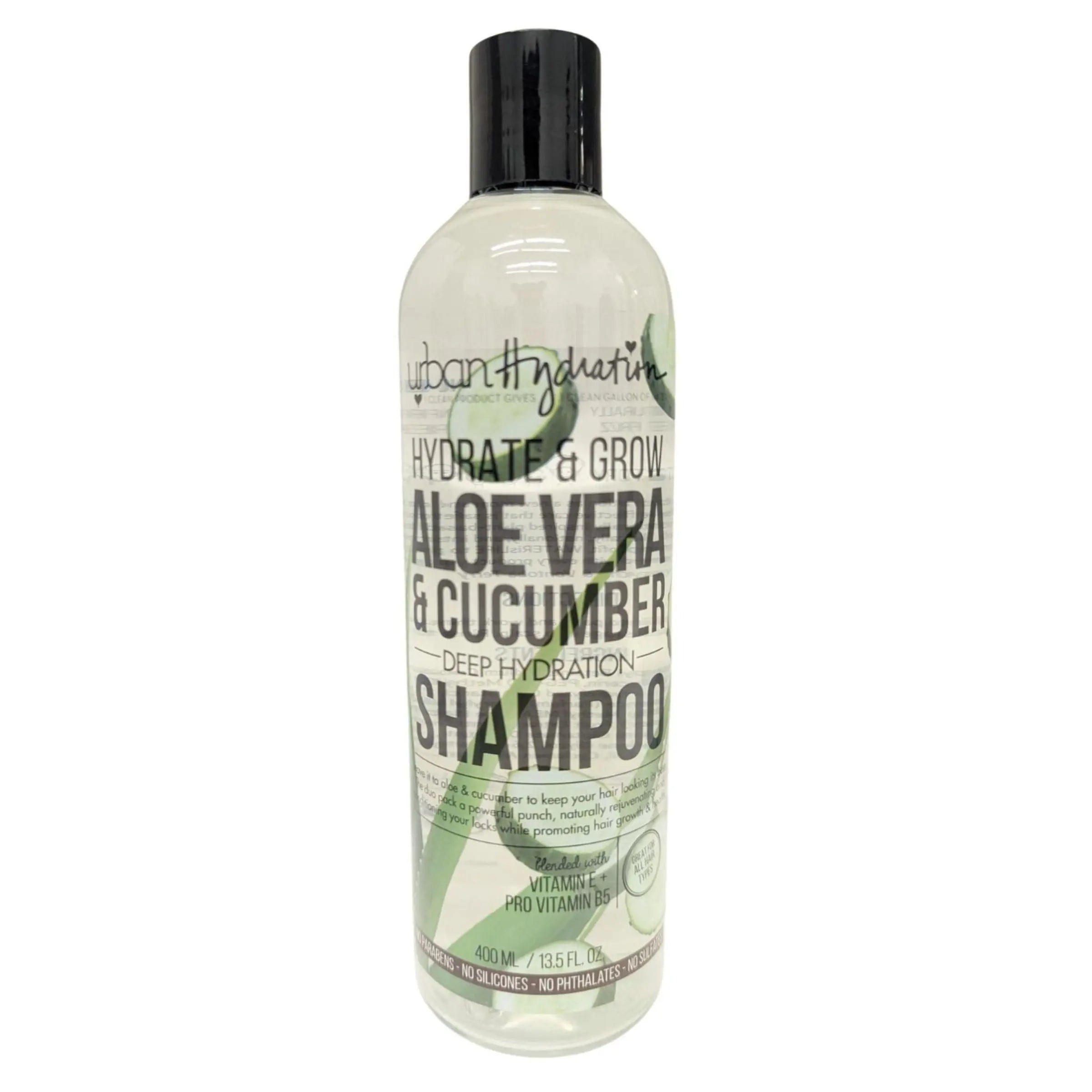 Urban Hydration Hydrate & Grow Aloe Vera & Cucumber Deep Hydration Shampoo Urban Hydration