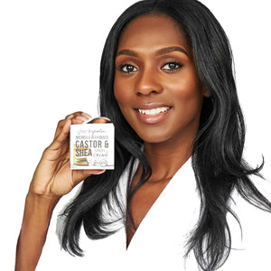 Nourish & Rehydrate Castor & Shea Spot Cream Model